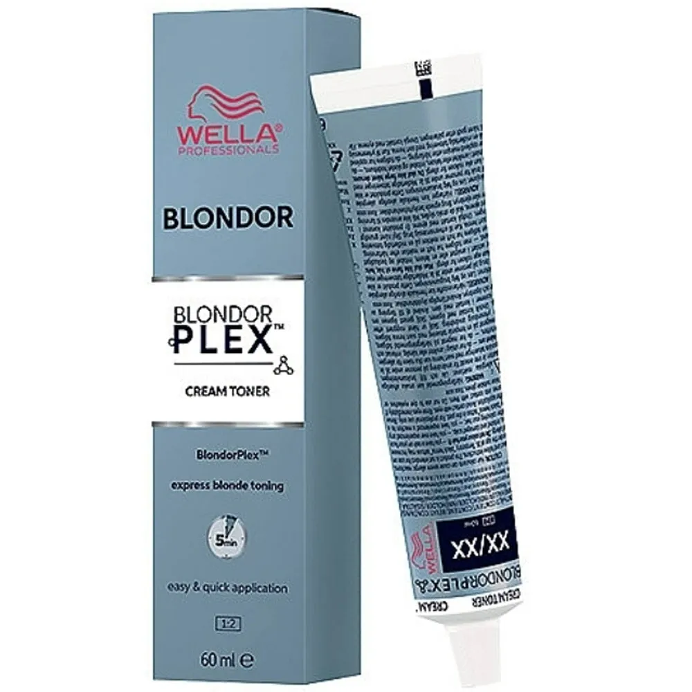Крем-тонер для волосся 60 мл - Wella Professionals Blondor Plex Cream Toner