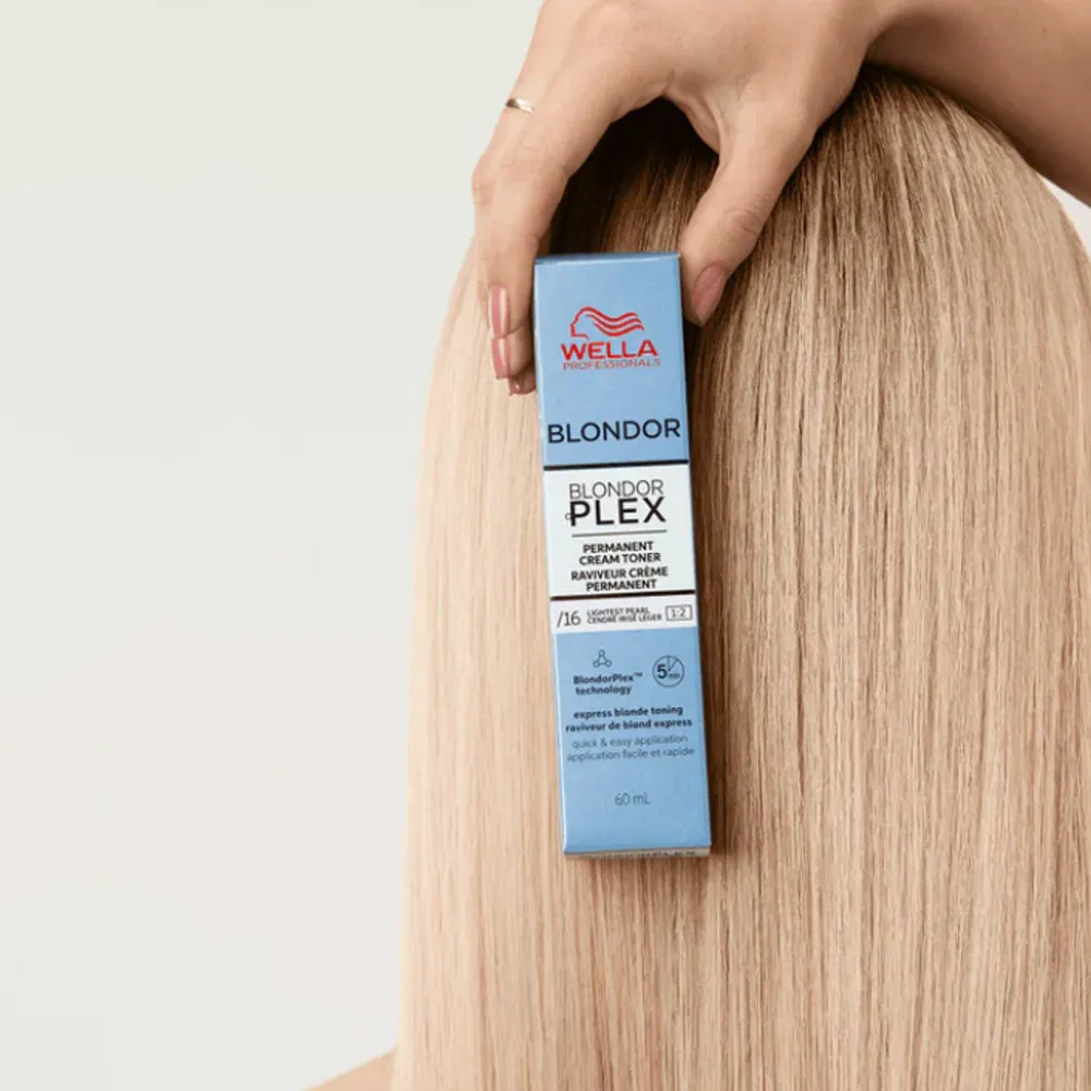 Крем-тонер для волосся 60 мл - Wella Professionals Blondor Plex Cream Toner