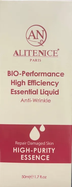 Alitenice BIO-Performance High Efficiency Essential Liquid; Antiwrinkle 50mL 亞堤力詩百優極萃合活顏精華液