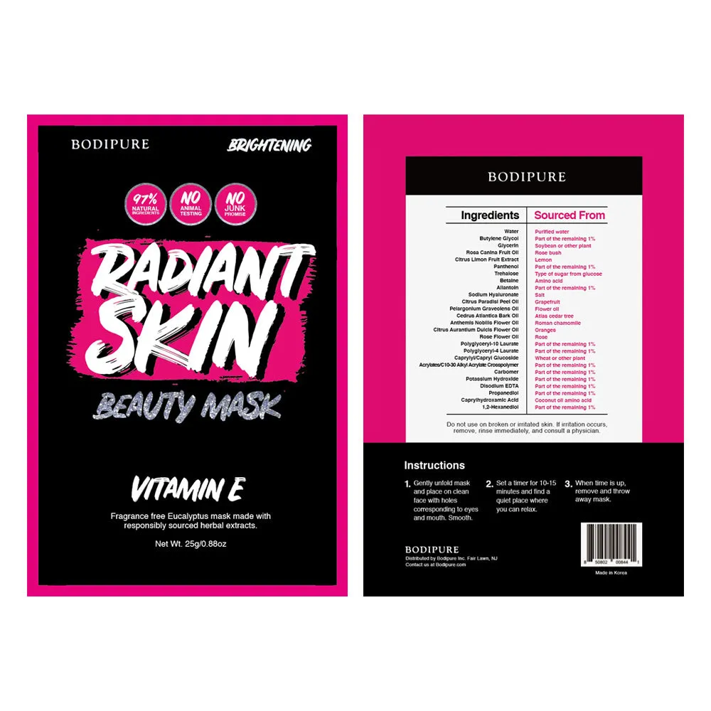 Bodipure Beauty Mask (3-Pack Variety)