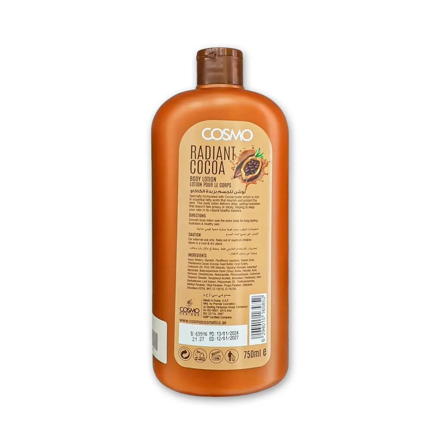 Cosmo Body Lotion 750ml