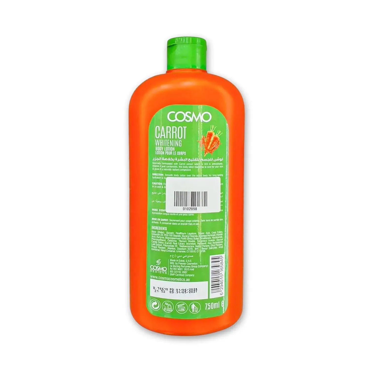 Cosmo Body Lotion 750ml