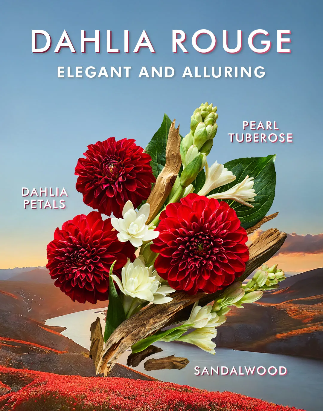 Dahlia Rouge Hand Care Set