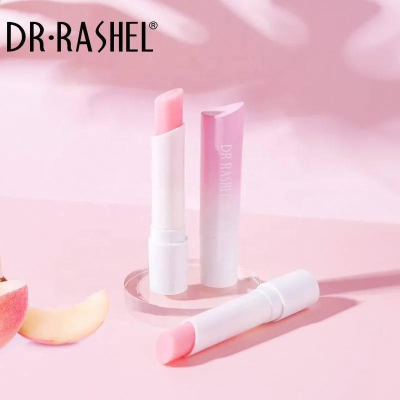 Dr.Rashel Peach Plumping & Hydrating Brighten & Moisturizing Lip Balm DRL- 1672