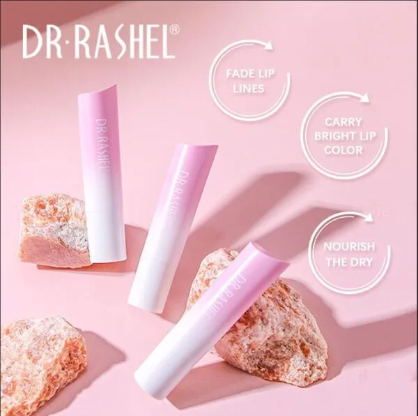 Dr.Rashel Peach Plumping & Hydrating Brighten & Moisturizing Lip Balm DRL- 1672