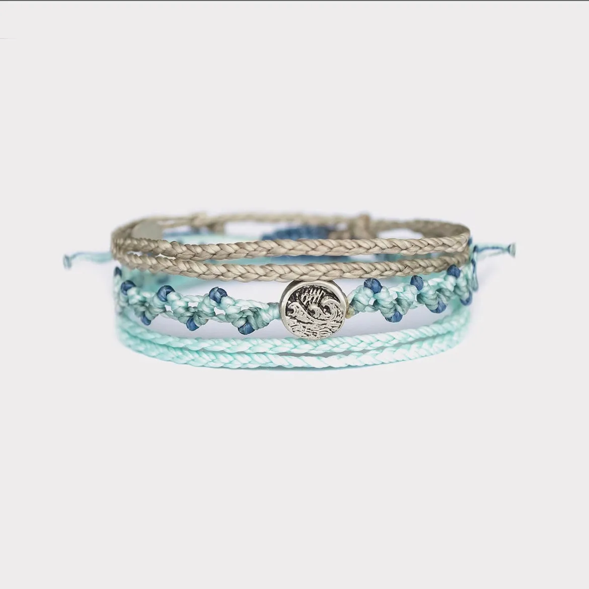 Earth Bracelet for barn- Blå