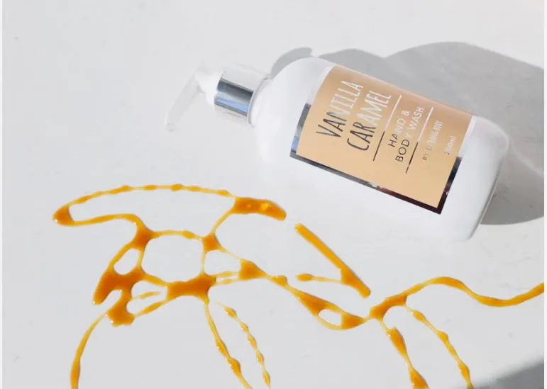 Hand And Body Wash - Vanilla Caramel 200ml