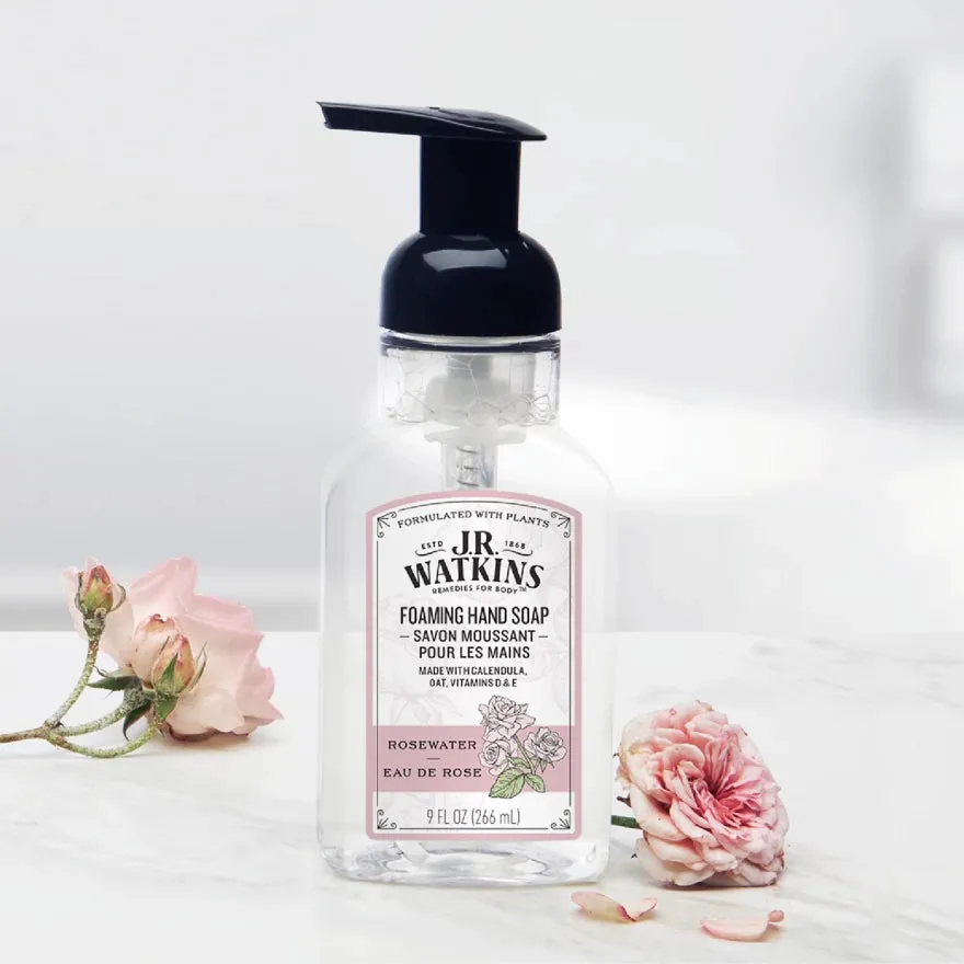 Hand Soap Foaming Rosewater 9floz