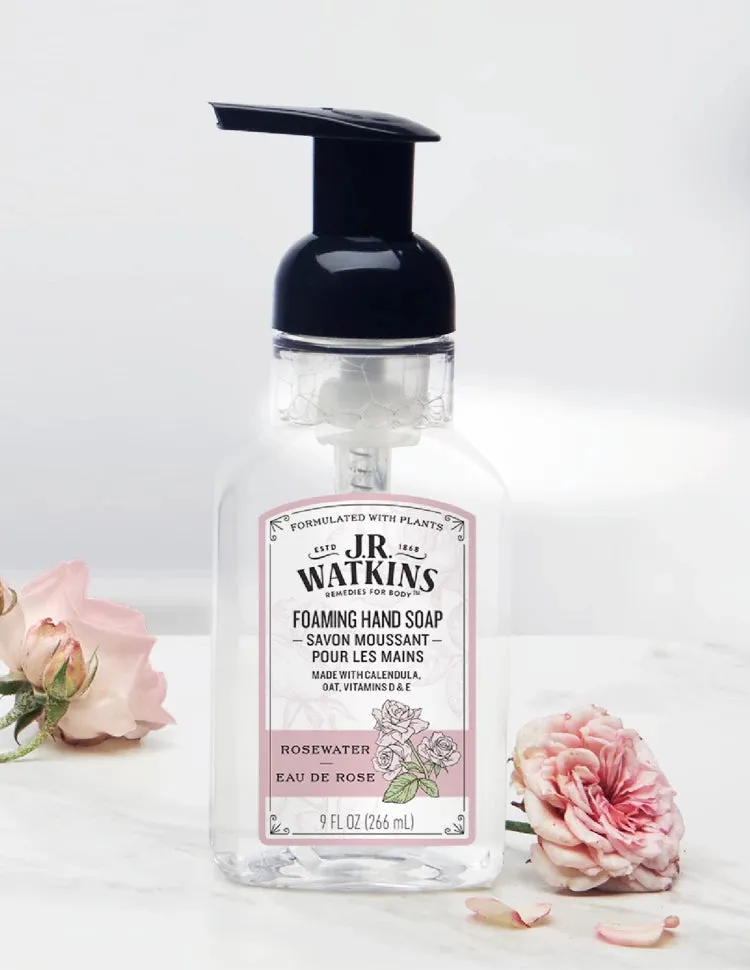 Hand Soap Foaming Rosewater 9floz
