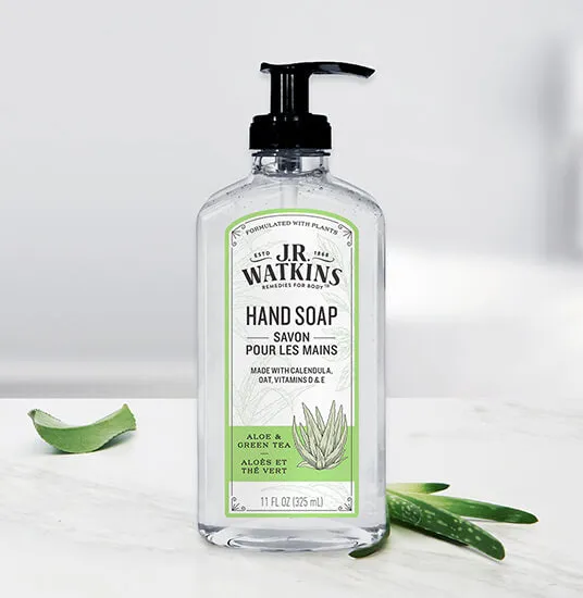 Hand Soap Gel Aloe & Green Tea 11floz
