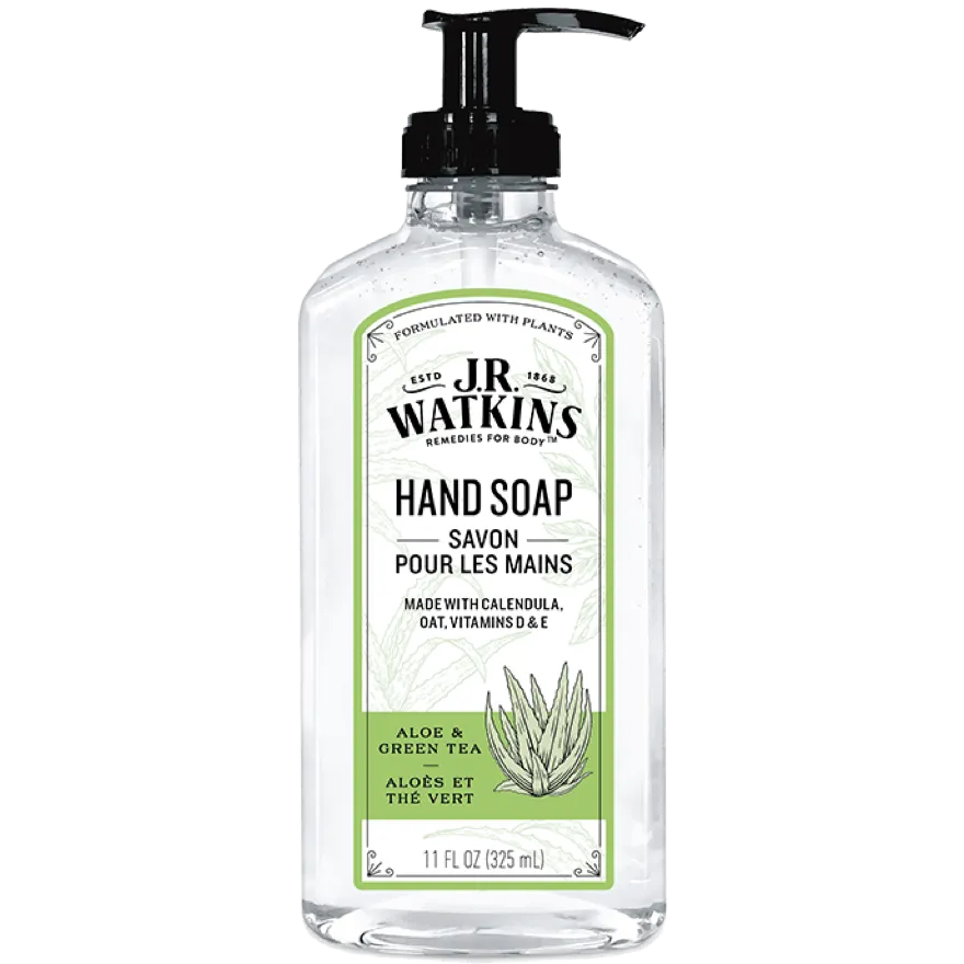 Hand Soap Gel Aloe & Green Tea 11floz