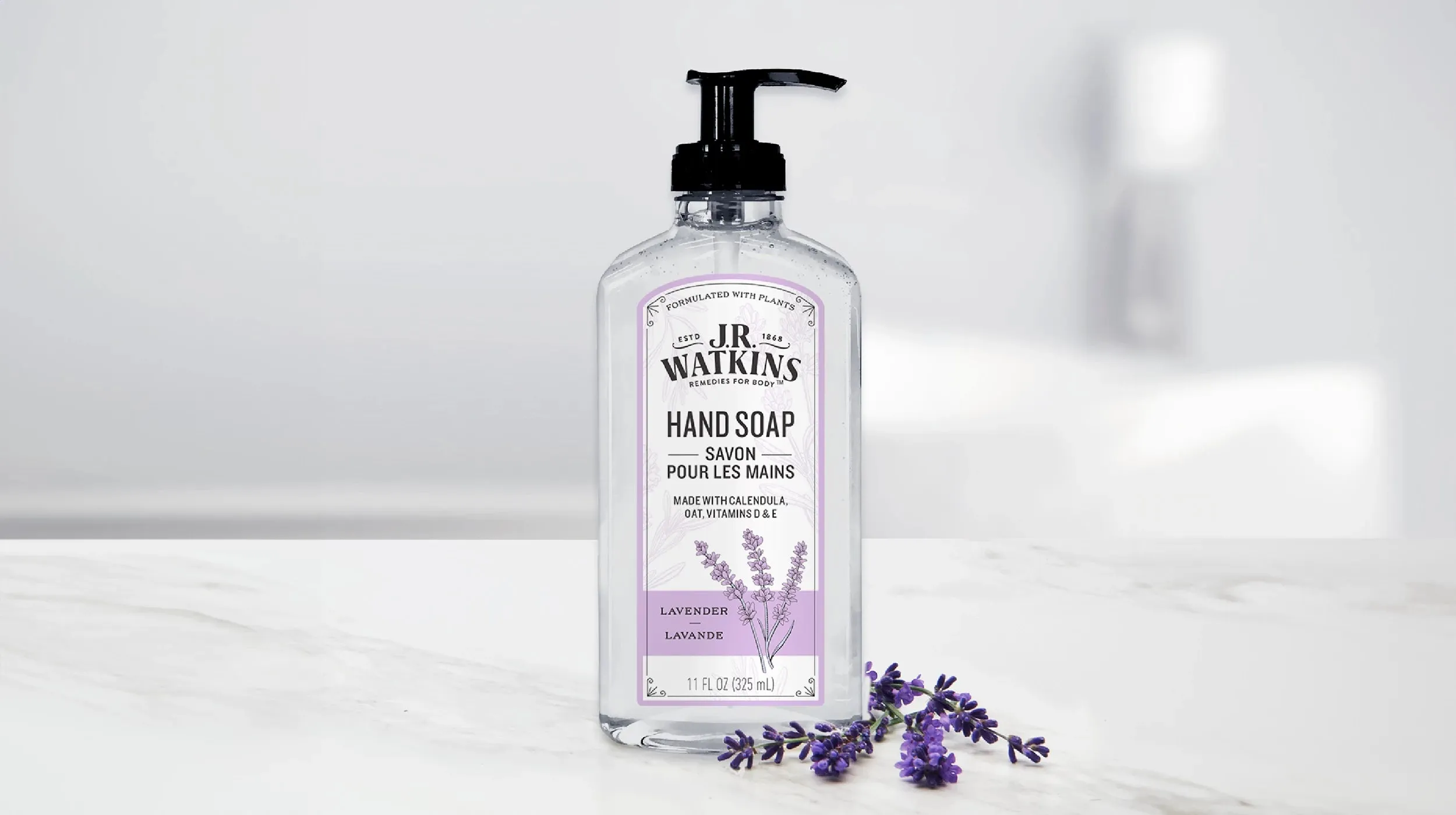 Hand Soap Gel Lavender 11floz