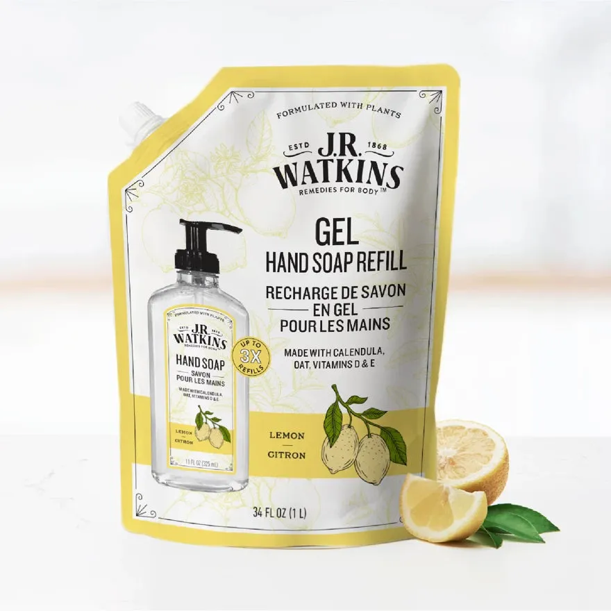Hand Soap Gel Lemon 34floz Refill