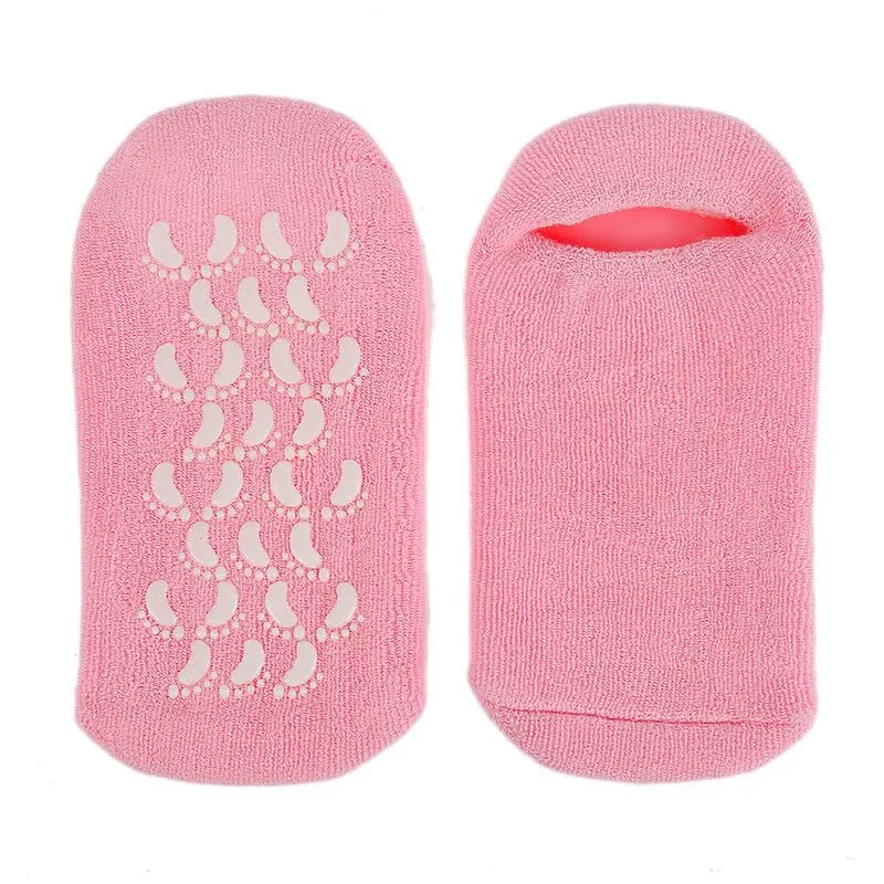 Importikaah Moisturizing Treatment Gel Spa Socks Bundle: Set of 3 Pairs