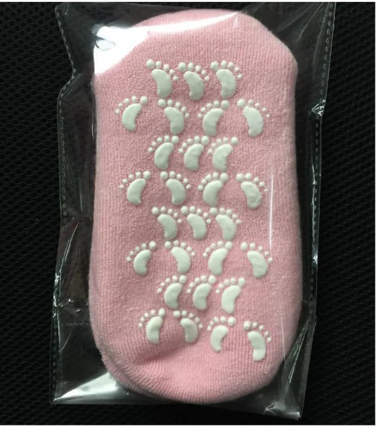 Importikaah Moisturizing Treatment Gel Spa Socks Bundle: Set of 3 Pairs