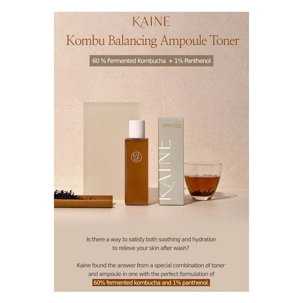 Kombu Balancing Ampoule Toner Face Pack Set