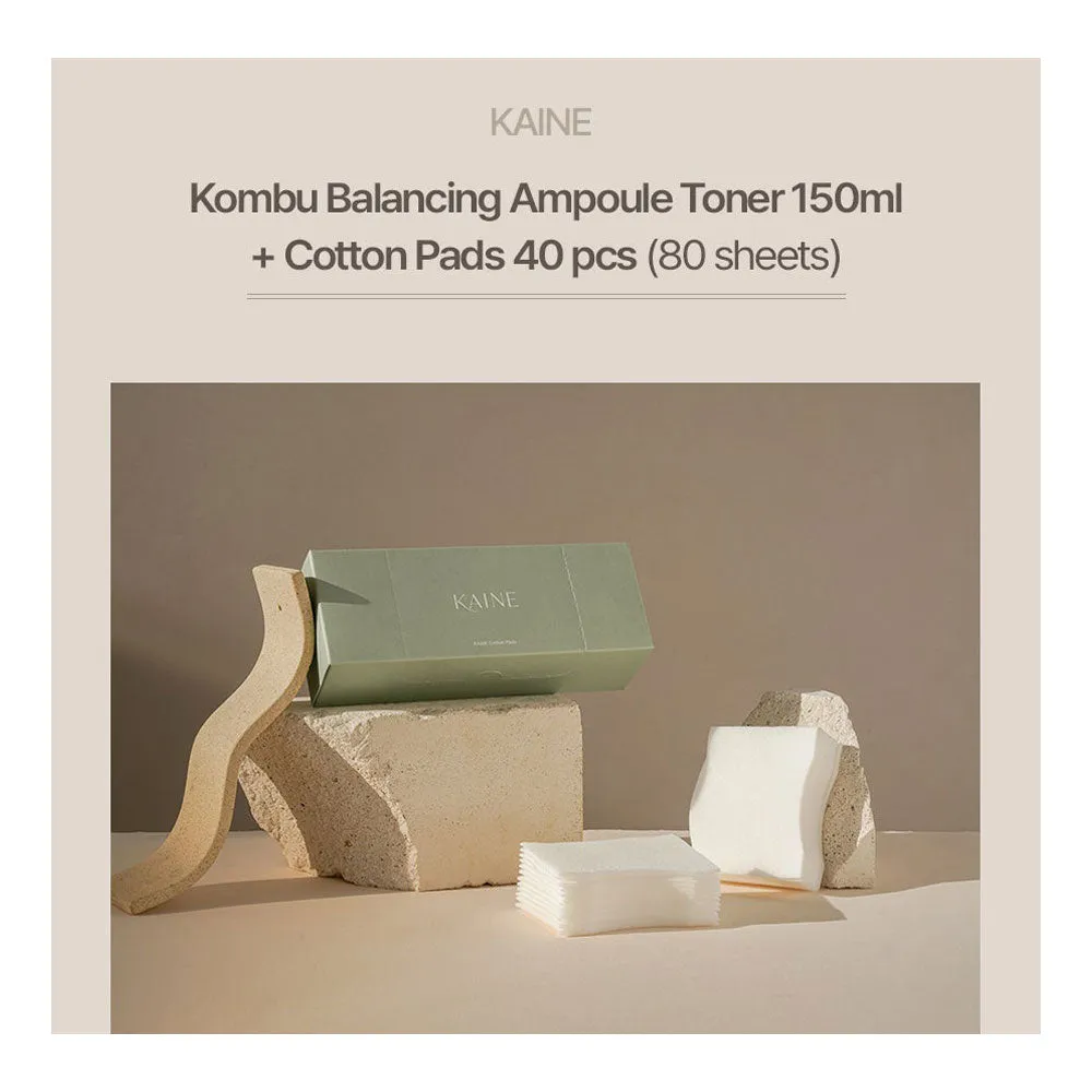 Kombu Balancing Ampoule Toner Face Pack Set