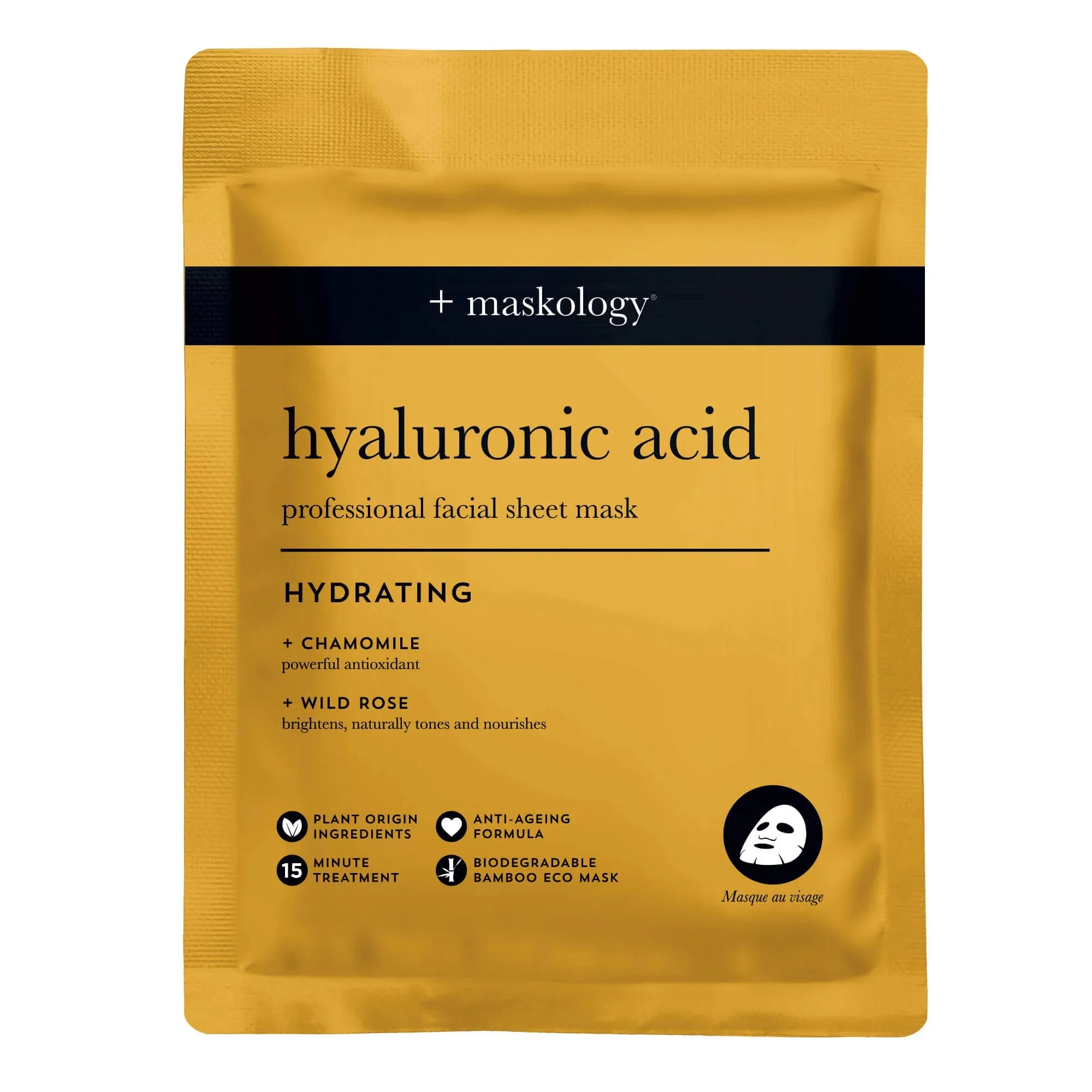  maskology Hyaluronic Acid professional Facial Sheet Mask