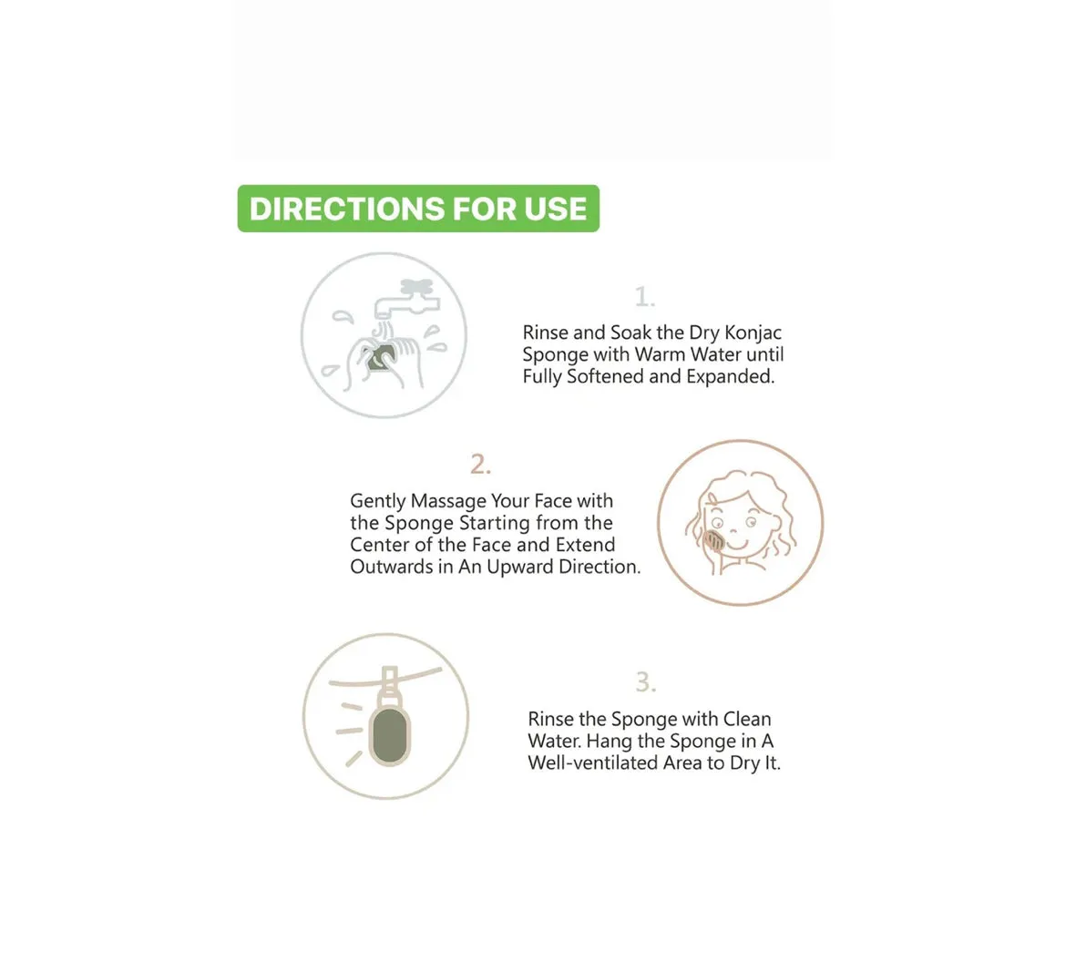 Me Mother Earth Konjac Facial Cleansing Sponge