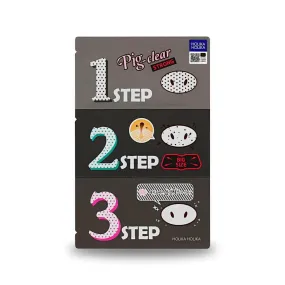 Pig-nose Black Head 3-Step Kit - Strong