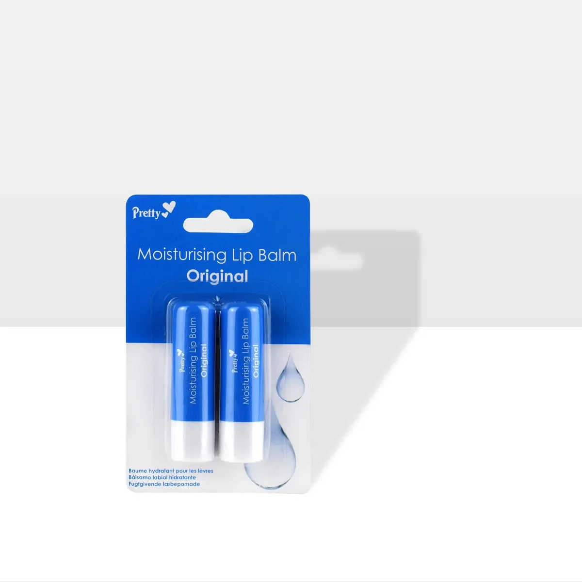 Pretty Moisturising Lip Balm Original 2 Pack